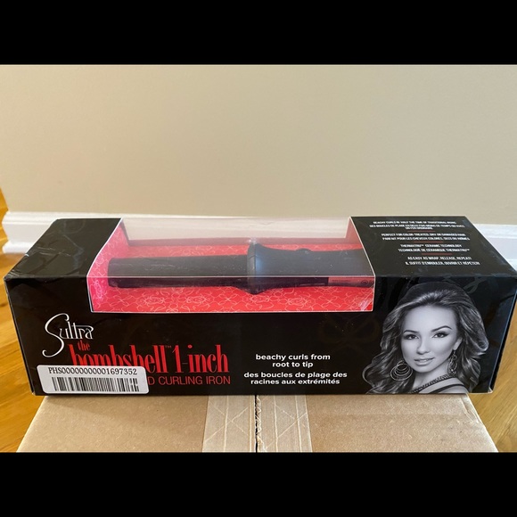 1in Bombshell Clipless Rod Curling Iron - Picture 2 of 2